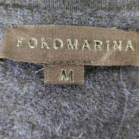 Kokomarina Wool Open front Cardigan - Size Medium - Picture 4 of 10